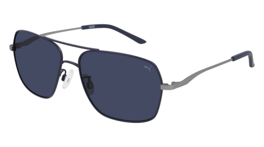 Puma Sunglass Man Blue Ruthenium Blue