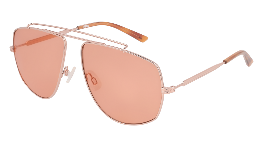 Puma Sunglass Man Gold Gold Pink