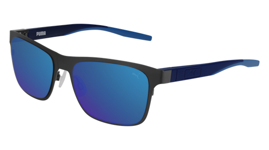 Puma Sunglass Man Ruthenium Blue Blue