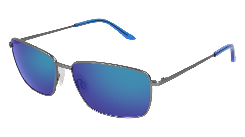 Puma Sunglass Man Ruthenium Ruthenium Blue