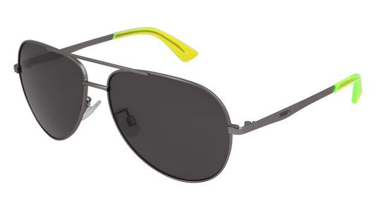 Puma Sunglass Man Ruthenium Ruthenium Grey