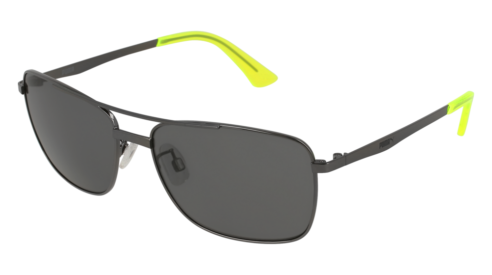 Puma Sunglass Man Ruthenium Ruthenium Grey