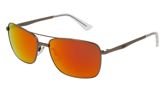 Puma Sunglass Man Ruthenium Ruthenium Orange