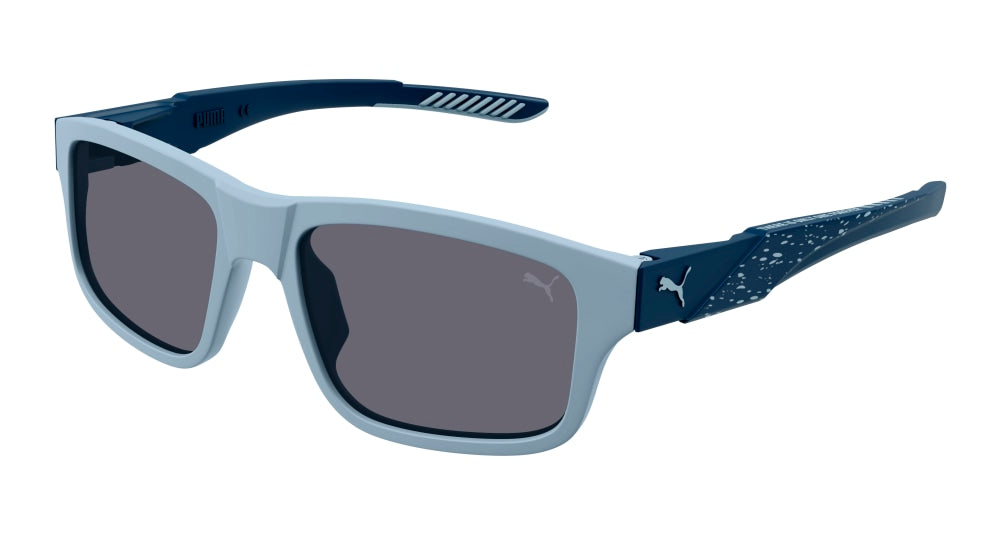 Puma Sunglass Man Grey Blue Grey