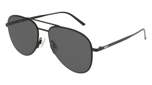 Puma Sunglass Man Black Black Grey