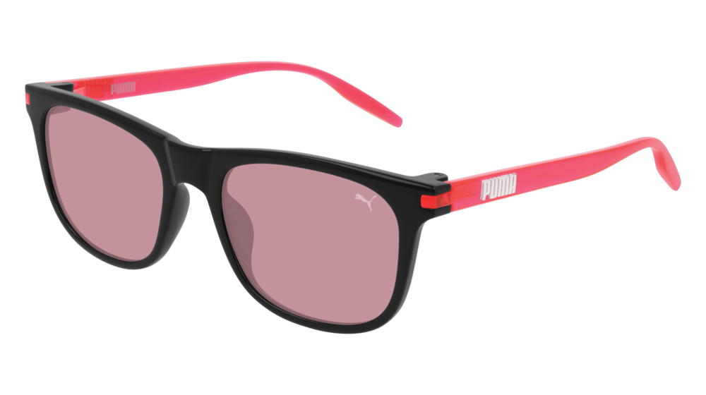 Puma Sunglass Unisex Black Fuchsia Pink