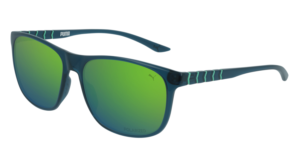 Puma Sunglass Unisex Blue Blue Green