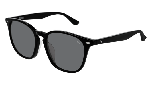 Puma Sunglass Unisex Black Black Smoke