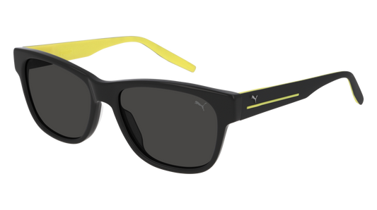 Puma Sunglass Unisex Black Black Smoke