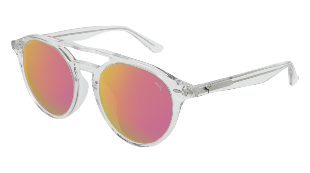 Puma Sunglass Unisex Crystal Crystal Pink