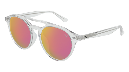 Puma Sunglass Unisex Crystal Crystal Pink