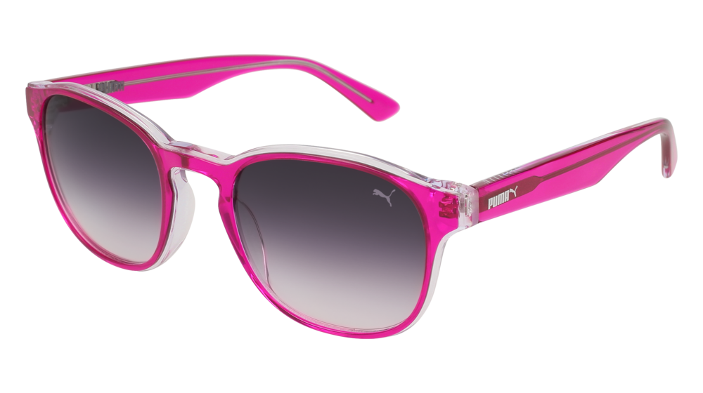 Puma Sunglass Unisex Fuchsia Fuchsia Grey