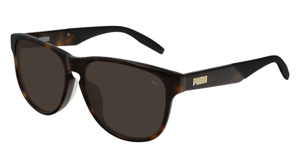 Puma Sunglass Unisex Havana Havana Brown