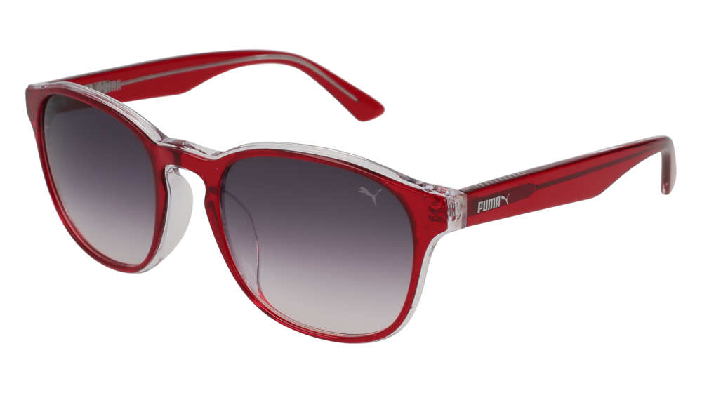 Puma Sunglass Unisex Red Red Grey