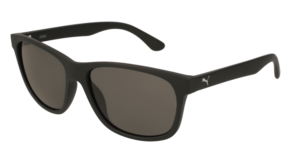 Puma Sunglass Unisex Black Black Grey