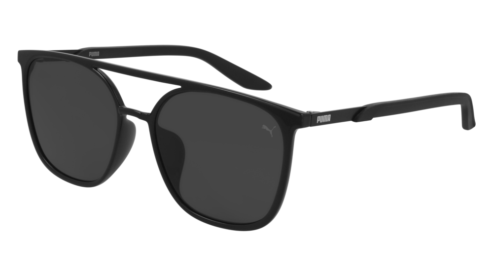 Puma Sunglass Unisex Black Black Smoke