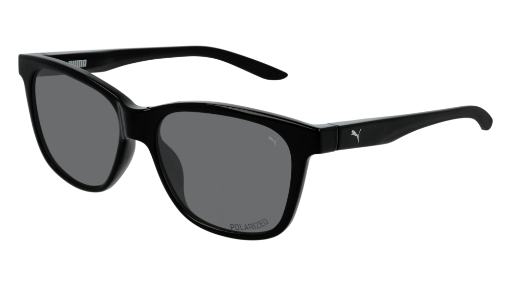 Puma Sunglass Unisex Black Black Smoke