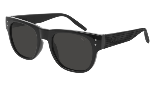 Puma Sunglass Unisex Black Black Smoke