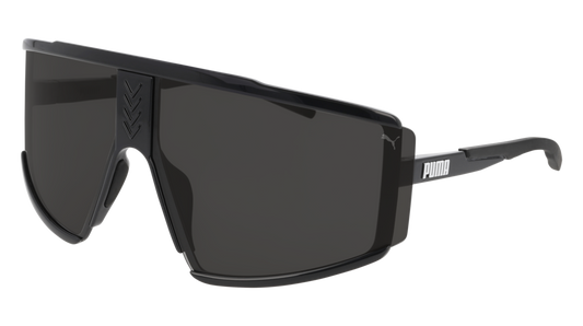 Puma Sunglass Unisex Black Black Smoke