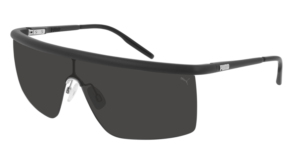 Puma Sunglass Unisex Black Black Smoke