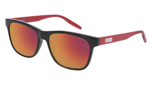 Puma Sunglass Unisex Black Red Red