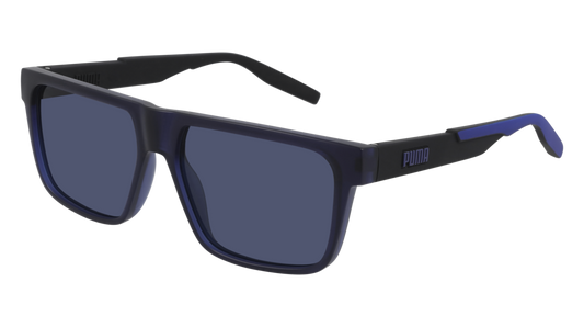 Puma Sunglass Unisex Blue Black Blue