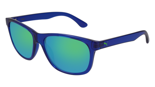 Puma Sunglass Unisex Blue Blue Green