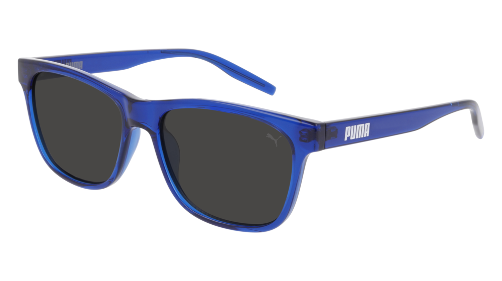 Puma Sunglass Unisex Blue Blue Grey