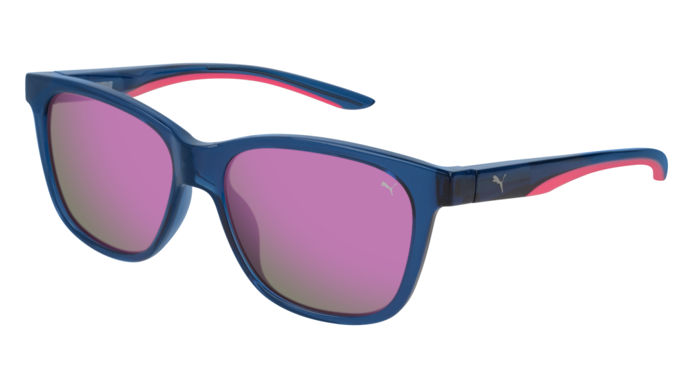 Puma Sunglass Unisex Blue Blue Pink