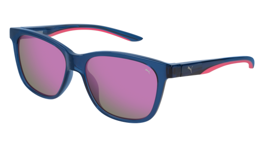 Puma Sunglass Unisex Blue Blue Pink