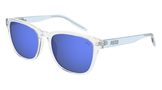 Puma Sunglass Unisex Crystal Light Blue Blue