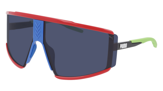 Puma Sunglass Unisex Red Black Blue