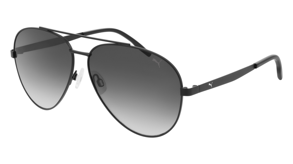 Puma Sunglass Unisex Black Black Grey