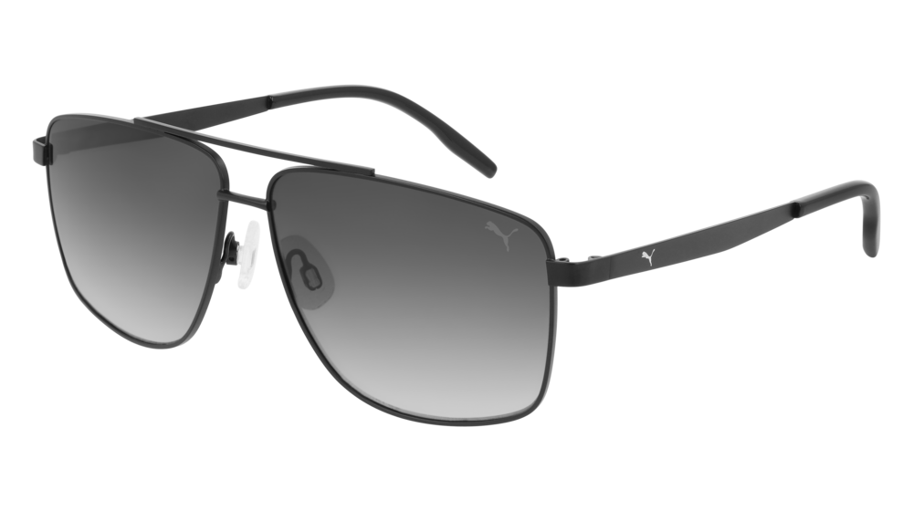 Puma Sunglass Unisex Black Black Grey