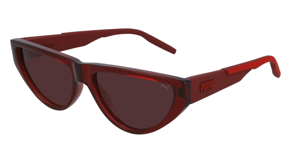 Puma Sunglass Woman Burgundy Burgundy Red