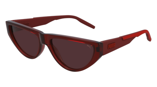 Puma Sunglass Woman Burgundy Burgundy Red