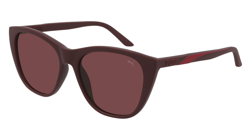 Puma Sunglass Woman Burgundy Burgundy Red