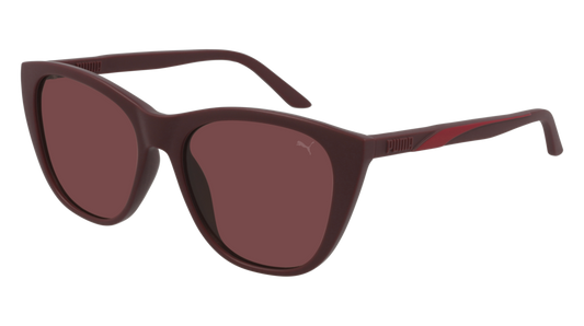 Puma Sunglass Woman Burgundy Burgundy Red