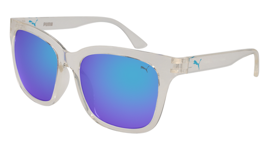 Puma Sunglass Woman Crystal Crystal Blue