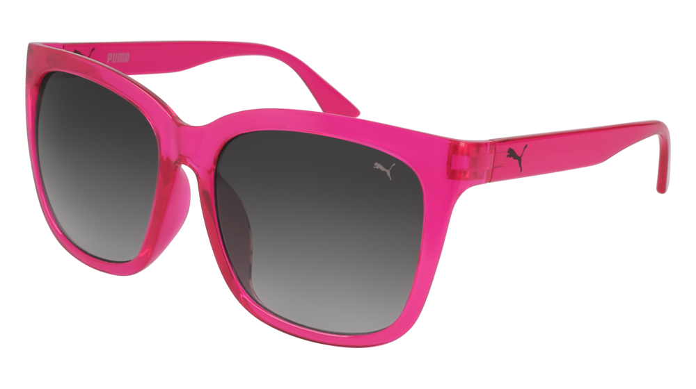 Puma Sunglass Woman Fuchsia Fuchsia Grey