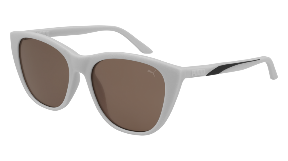 Puma Sunglass Woman Grey Grey Brown