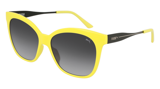 Puma Sunglass Woman Yellow Black Grey