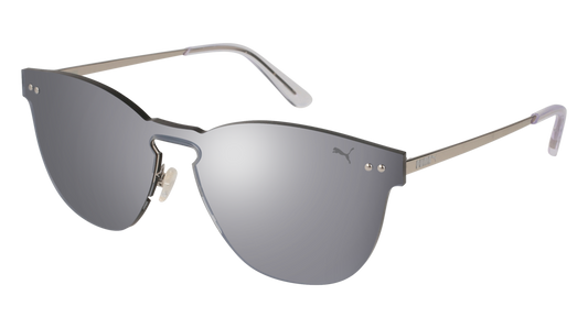 Puma Sunglass Woman Silver Silver Silver