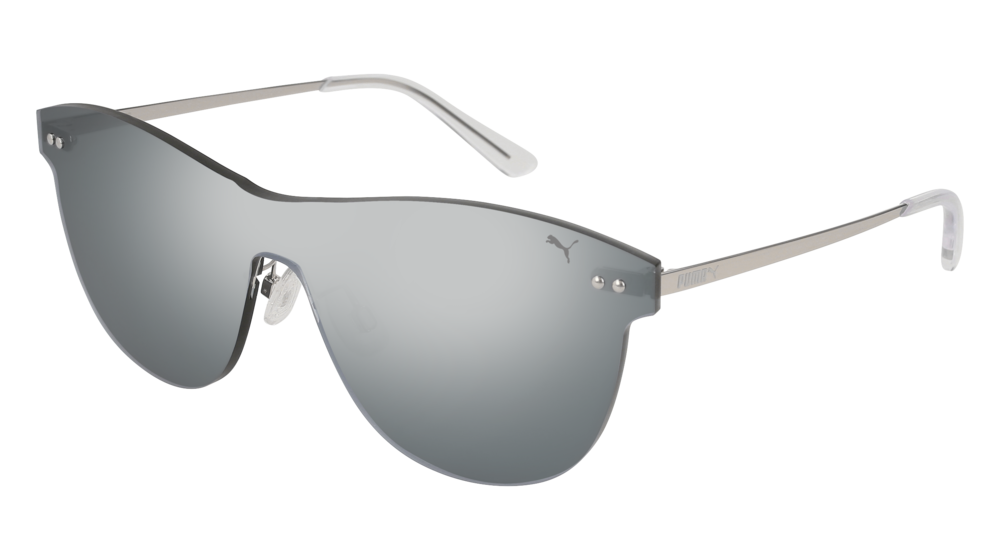 Puma Sunglass Woman Silver Silver Silver