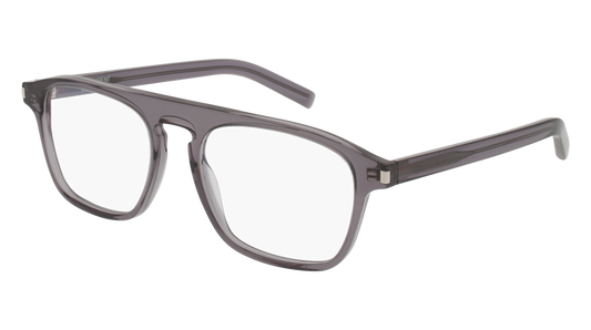 Saint Laurent Optical Frame Man Grey Grey Transparent