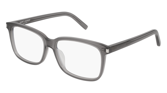 Saint Laurent Optical Frame Man Grey Grey Transparent