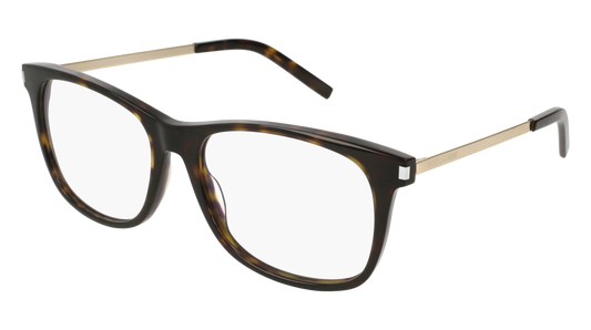 Saint Laurent Optical Frame Man Havana Gold Transparent