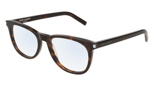 Saint Laurent Optical Frame Man Havana Havana Transparent