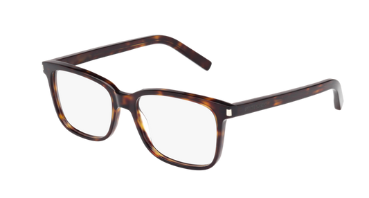 Saint Laurent Optical Frame Man Havana Havana Transparent