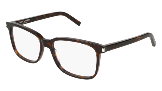 Saint Laurent Optical Frame Man Havana Havana Transparent